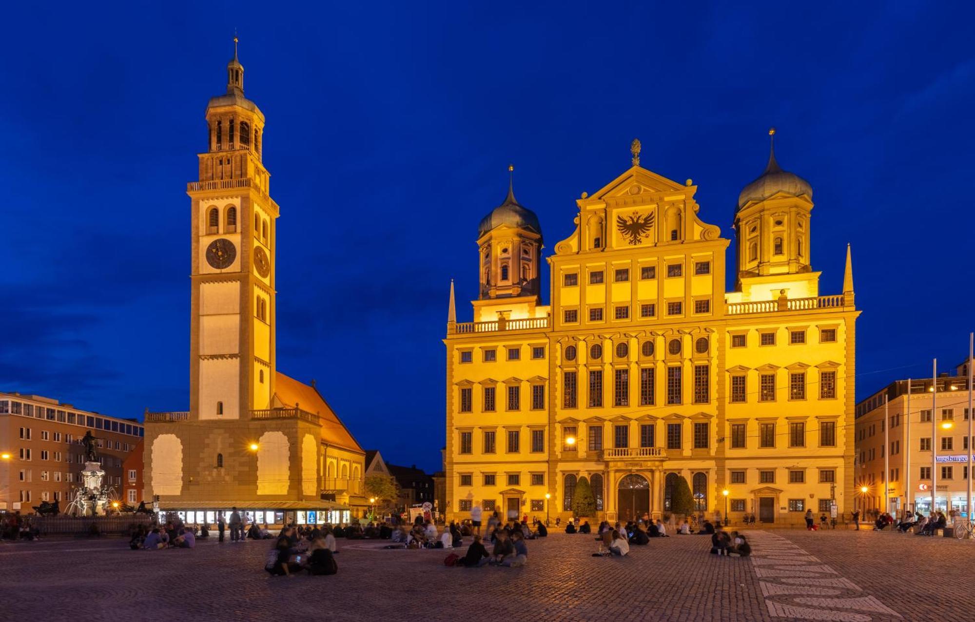 Gemuetliche Oase In Der Innenstadt, Zwei Minuten Zum Rathaus アウグスブルク エクステリア 写真